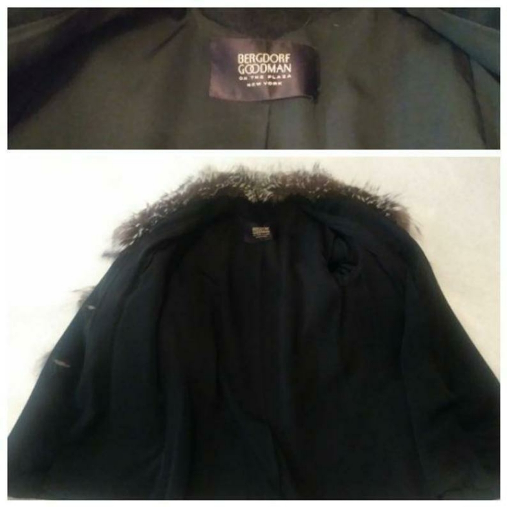 SOLD💖 Bergdorf Goodman New York Plaza Fur collar - Picture 11 of 12